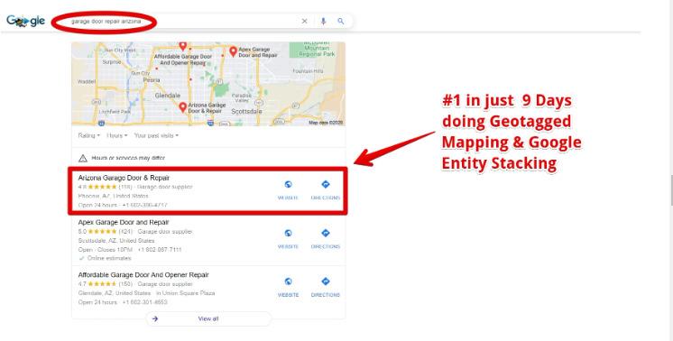 Google Maps Ranking #1 in 9 Days